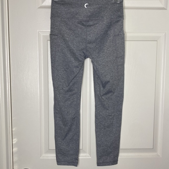 ZIYA active leggings grey haze knit pockets NWT - Picture 5 of 12